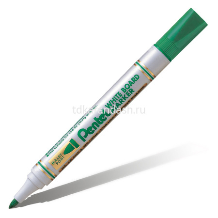 Маркер для белой доски 4,2мм зеленый, пулевидный наконечник, толщина линии 4,2мм MW85-DE