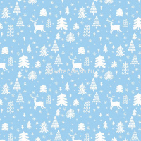 Бумага упаковочная 70см х 1м "С Новым счастьем" мелованная 5 дизайнов УБ-4375 от магазина "Карандаш"