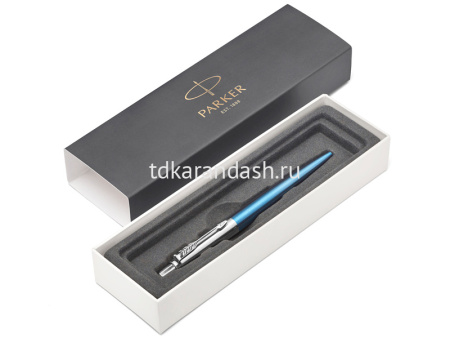 Ручка РШ "Parker Jotter Waterloo CT" М синяя, в подар.уп. 1953191 от магазина "Карандаш"