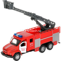 Картинка Машина "Урал Next. Пожарная" красная, инерционная, металл 16см (открывающиеся двери) URALNEXT-16-FIR от магазина "Карандаш" Машина "Урал Next. Пожарная" красная, инерционная, металл 16см (открывающиеся двери) URALNEXT-16-FIR от магазина "Карандаш"