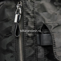 Рюкзак 37х28х17см, 780гр, 2 отделения, 4 кармана, USB разъем, паттерн с блеском, черный ВР89819 от магазина "Карандаш"