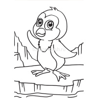 Картина из песка "Пингвин на льдине" №39 16,5x23см (карта-основа, образец, песок, палочка) SPT-01 от магазина "Карандаш"