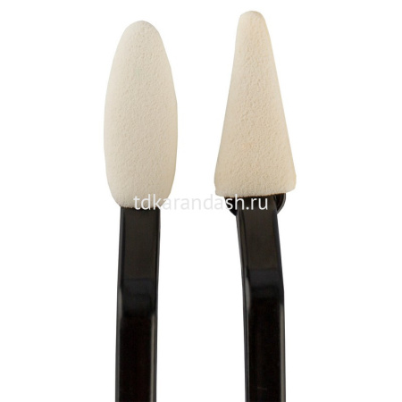 Набор мастихинов 2шт, пластик (2 формы овал+треугольник, 20 сменных губок) 2501422245 от магазина "Карандаш"