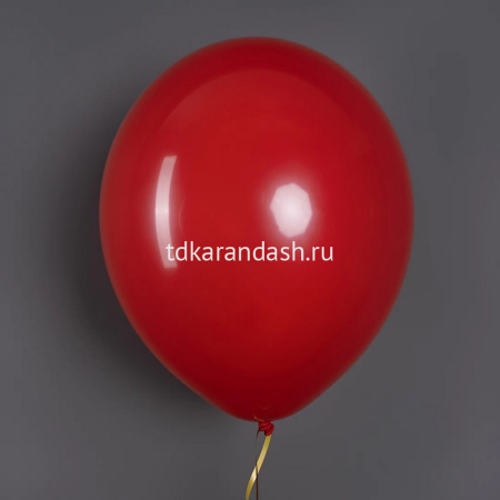 Шар воздушный 30см(12") Пастель королевский красный 512-12S29 от магазина "Карандаш"
