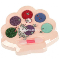 Косметика для девочек "Единорог" (тени, помада, лак, наклейки, пилочка, разделитель, аппликатор) от магазина "Карандаш"