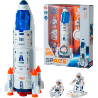 Набор "Космос" пластик 10 предметов 43х34см, пластик (свет, звук, пар) H202A/11052-24 от магазина "Карандаш"