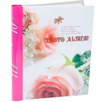 Фотоальбом магнитный 20 листов 24х15см "Цветы" 25х19х2,5см 4 вида XC2387 от магазина "Карандаш"