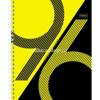Тетрадь А5 96л линия "Отражение" на спирали 4 дизайна 080280 от магазина "Карандаш"