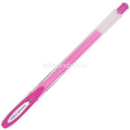Ручка гелевая "Signo" 0,7мм розовая пастель 69872/UM-120AC