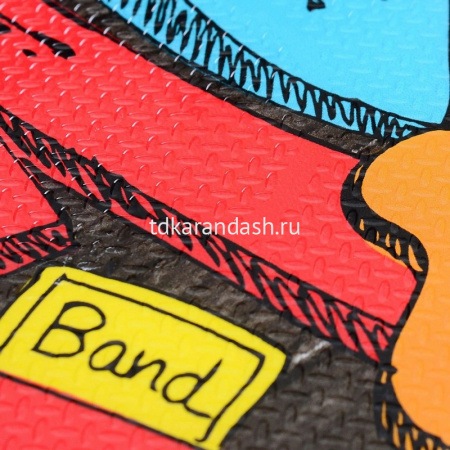Скейтборд 56х14см, пластик, 4 колеса PU d=5,8см светятся, с ручкой U040856Y от магазина "Карандаш"