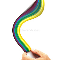 Бумага д/квиллинга 3мм фуксия 120гр 100 полос 2-069/07 от магазина "Карандаш"