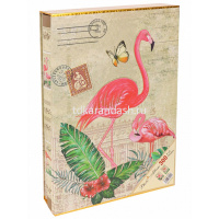 Фотоальбом 300 фото 10*15см "Фламинго в тропических листьях" ФР-2723-2 от магазина "Карандаш"
