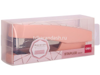 Степлер №24/6,26/6 25л "Macaron" пластик, пастельный розовый E0402F от магазина "Карандаш"