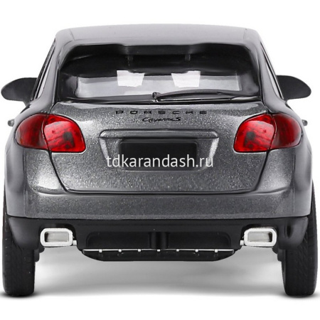 Машина "Porsche Cayenne S" серая, инерционная, металл 17,5см (свет, звук, откр.двери) JB1251140 от магазина "Карандаш"