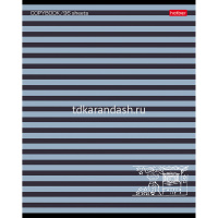 Тетрадь А5 96л линия "Полосочки" на скобе 96Т5B2/033678 от магазина "Карандаш"