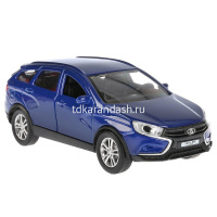 Картинка Машина "Lada Vesta SW Cross" синяя, инерционная, металл 12см (открывающиеся двери) VESTA-CROSS-BU от магазина "Карандаш" Машина "Lada Vesta SW Cross" синяя, инерционная, металл 12см (открывающиеся двери) VESTA-CROSS-BU от магазина "Карандаш"