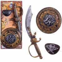 Набор "Пират" 42,5х19х3см 4 предмета, пластик 11298-24 от магазина "Карандаш"