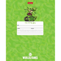 Тетрадь А5 12л линия "Танки" на скобе 5 дизайнов 075684 от магазина "Карандаш"