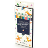 Карандаши 12 цветов "HappyColor" трехгранные дерево, картон 30-0046 от магазина "Карандаш"