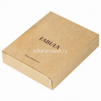 Портмоне 115х90х17мм черный, натуральная кожа, в подарочной коробке PM.27.CD. от магазина "Карандаш"