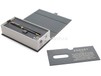 Ручка РШ "Parker Sonnet Black JT" М черная, в подар.уп. 1931497 от магазина "Карандаш"