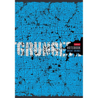 Тетрадь А4 80л клетка "Яркий гранж" на скобе 3 дизайна 80Т4В1/083004 от магазина "Карандаш"