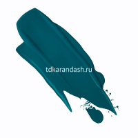 Краска акриловая по коже 50мл бирюзовая банка Декола 26128507 от магазина "Карандаш"