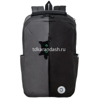 Рюкзак 42х28х14см, 690гр, 2 отделения, 3 кармана, серый/черный RD-447-1/3 от магазина "Карандаш"