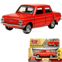 Машина "Запорожец" красная, инерционная, металл 12см (открывающиеся двери) ZAZ968A-12-RD от магазина "Карандаш"