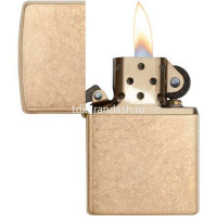 Зажигалка "Armor" 38x13x57мм латунь/сталь, золотистая, матовая 169/28496 от магазина "Карандаш"