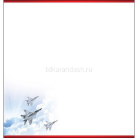 Открытка "23 февраля. Слава Вооружённым силам России!" евроформат 98х204мм 6200329 от магазина "Карандаш"