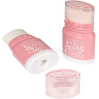 Точилка 1 отв. "Flower Zefir" с контейнером и ластиком, пластик, 4 цвета 35-0058 от магазина "Карандаш"