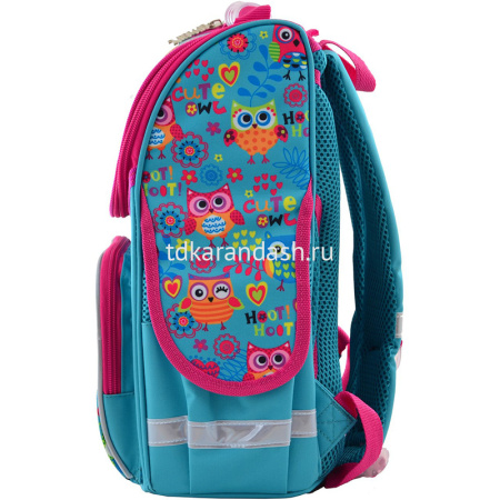 Ранец "Funny owls" 34х26х14см, 950гр, 1 отделение, 3 кармана PG-11/555930 от магазина "Карандаш"