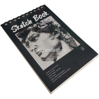 Скетчбук А4 30л 160г/м2 спираль, кремовая бумага, жесткая подложка11854-24 от магазина "Карандаш"