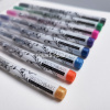 Набор гелевых ручек 8цв 0,8мм "Sketch&Art. Uni Write. Metallic" чернила металлик, корпус Soft Touch от магазина "Карандаш"
