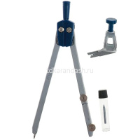 Готовальня 3 предмета (циркуль, насадка+держатель, грифель) 197512 от магазина "Карандаш"