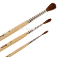 Набор кистей пони 3шт. круглые (№ 2, 3, 5) 391291406 от магазина "Карандаш"