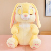 Зайчик с закрытыми глазками 35см желтый FM6542 от магазина "Карандаш"