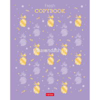 Тетрадь А5 48л клетка "Ассорти. Выпуск №3" на скобе 3D фольга матовая ламинация 5 дизайнов 061601 от магазина "Карандаш"