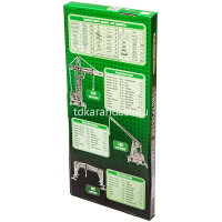 Конструктор металлический "Краны" 380 деталей 00865 от магазина "Карандаш"