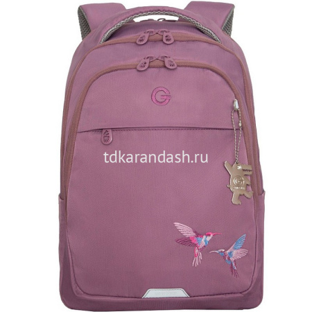 Рюкзак 29х40х18см, 600гр, 2 отделения, 4 кармана, фиолетовый RD-540-2/1 от магазина "Карандаш"