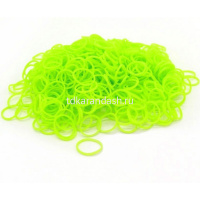 Резиночки для плетения 200шт с крючком и зажимами неоновые 6 цветов Y2763-15/Y2010-14 от магазина "Карандаш"