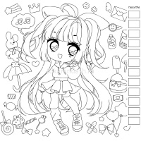 Раскраска "Аниме для работы маркерами. Ярко-розовая" 64стр. 978-5-00141-810-8 от магазина "Карандаш"