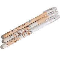 Ручка гелевая пиши-стирай "Капибара" 0,5мм синяя, резиновый грип, ассорти GP-8200/11690-24 от магазина "Карандаш"