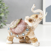 Сувенир "Слон" 13,5х11см со стразами, полистоун Y10363-24 от магазина "Карандаш"