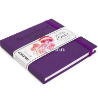 Скетчбук 14х14см 40л 180г/м2 "Bristol Touch" на резинке, твердая обложка, фиолетовый 401236 от магазина "Карандаш"