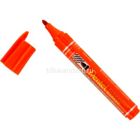 Маркер перманентный "Extra Large" оранжевый, пулевидный наконечник, толщина линии 1-4мм N450FF-3 от магазина "Карандаш"