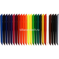 Карандаши 24 цвета "Color'Peps Infinity" трехгранные пластик, ударопрочный грифель, картон 861601 от магазина "Карандаш"
