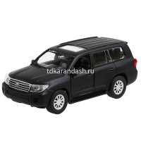 Картинка Машина "Toyota Land Cruiser" черная, инерционная, металл 12,5см (открывающиеся двери) CRUISER-BE от магазина "Карандаш" Машина "Toyota Land Cruiser" черная, инерционная, металл 12,5см (открывающиеся двери) CRUISER-BE от магазина "Карандаш"