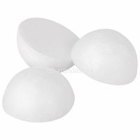 Набор д/декор. "Полусфера" 8см 4 шт/уп пенопласт Y9462-19 от магазина "Карандаш"